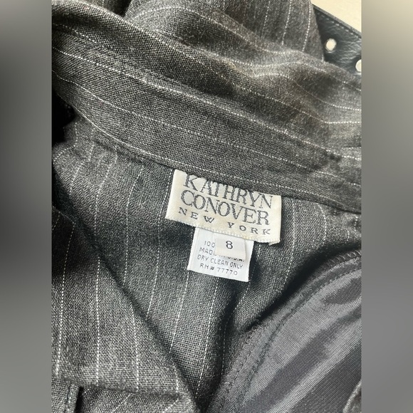 Kathryn Conover vintage tailored dress Sz 8 - Picture 9 of 15